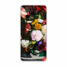 Брендновые Чехлы для Infinix Note 12 Pro (4G) - (PREMIUMPrint) Nike цветы - купить на Floy.com.ua