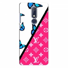 Брендновые Чехлы для Nokia 5.1 - (PREMIUMPrint) Мода LV - купить на Floy.com.ua