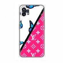 Брендновые Чехлы для Nothing Phone 1 - (PREMIUMPrint) Мода LV - купить на Floy.com.ua