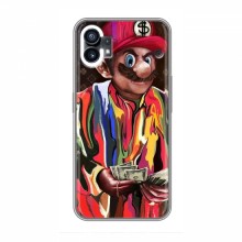 Брендновые Чехлы для Nothing Phone 1 - (PREMIUMPrint) Mario LV - купить на Floy.com.ua
