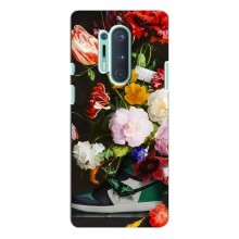 Брендновые Чехлы для OnePlus 8 Pro - (PREMIUMPrint) Nike цветы - купить на Floy.com.ua