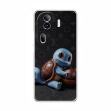 Брендновые Чехлы для OPPO Reno 11 Pro 5G - (PREMIUMPrint) Черепашка - купить на Floy.com.ua