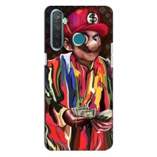 Брендновые Чехлы для RealMe 5 Pro - (PREMIUMPrint) Mario LV - купить на Floy.com.ua