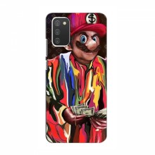 Брендновые Чехлы для Samsung Galaxy A02s - (PREMIUMPrint) Mario LV - купить на Floy.com.ua