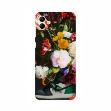 Брендновые Чехлы для Samsung Galaxy A04e (A042) - (PREMIUMPrint) Nike цветы - купить на Floy.com.ua
