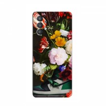 Брендновые Чехлы для Samsung Galaxy A32 - (PREMIUMPrint) Nike цветы - купить на Floy.com.ua