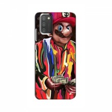 Брендновые Чехлы для Samsung Galaxy M02s - (PREMIUMPrint) Mario LV - купить на Floy.com.ua