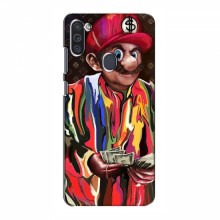 Брендновые Чехлы для Samsung Galaxy M11 - (PREMIUMPrint) Mario LV - купить на Floy.com.ua