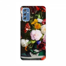 Брендновые Чехлы для Samsung Galaxy M52 - (PREMIUMPrint) Nike цветы - купить на Floy.com.ua