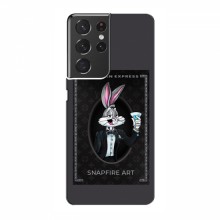 Брендновые Чехлы для Samsung Galaxy S21 Ultra - (PREMIUMPrint) Бакс Бани LV - купить на Floy.com.ua
