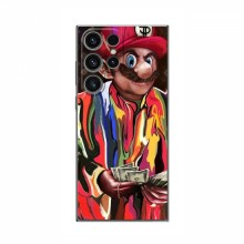 Брендновые Чехлы для Samsung Galaxy S23 Ultra - (PREMIUMPrint) Mario LV - купить на Floy.com.ua