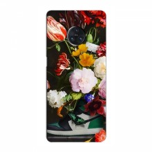 Брендновые Чехлы для ViVO Nex 3 - (PREMIUMPrint) Nike цветы - купить на Floy.com.ua