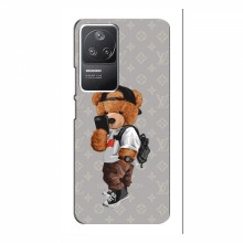 Брендновые Чехлы для Xiaomi POCO F4 (5G) - (PREMIUMPrint) Мишка Луи - купить на Floy.com.ua