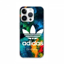 Чехлы Адидас для Айфон 16 Про (AlphaPrint) Adidas-яркий - купить на Floy.com.ua