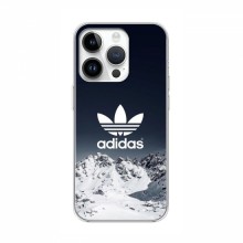 Чехлы Адидас для Айфон 16 Про Макс (AlphaPrint) Adidas 1 - купить на Floy.com.ua