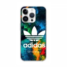 Чехлы Адидас для Айфон 16 Про Макс (AlphaPrint) Adidas-яркий - купить на Floy.com.ua