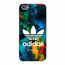 Чехлы Адидас для iPhone 5 / 5s / SE (AlphaPrint) Adidas-яркий - купить на Floy.com.ua