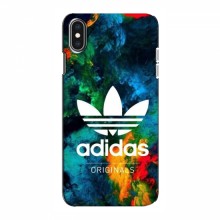 Чехлы Адидас для Айфон Хс Макс (AlphaPrint) Adidas-яркий - купить на Floy.com.ua