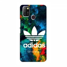 Чехлы Адидас для Infinix Hot 10 Lite (AlphaPrint) Adidas-яркий - купить на Floy.com.ua