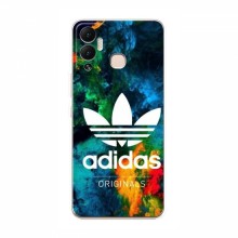 Чехлы Адидас для Инфиникс Хот 12 Плей (AlphaPrint) Adidas-яркий - купить на Floy.com.ua