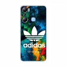 Чехлы Адидас для Инфиникс Хот 20и (AlphaPrint) Adidas-яркий - купить на Floy.com.ua