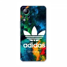 Чехлы Адидас для Инфиникс Ноут 12 (AlphaPrint) Adidas-яркий - купить на Floy.com.ua