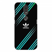 Чехлы Адидас для Нокиа 4.2 (AlphaPrint) Adidas 6 - купить на Floy.com.ua