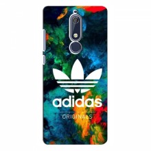 Чехлы Адидас для Нокиа 5 2018, 5.1 (AlphaPrint) Adidas-яркий - купить на Floy.com.ua