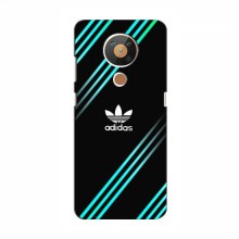 Чехлы Адидас для Нокиа 5.3 (AlphaPrint) Adidas 6 - купить на Floy.com.ua