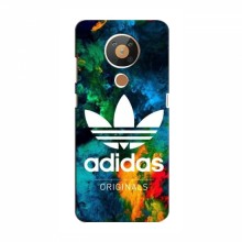 Чехлы Адидас для Нокиа 5.3 (AlphaPrint) Adidas-яркий - купить на Floy.com.ua