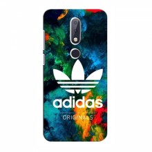 Чехлы Адидас для Нокиа 6.1 Плюс (AlphaPrint) Adidas-яркий - купить на Floy.com.ua