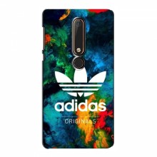 Чехлы Адидас для Нокиа 6 (2018) (AlphaPrint) Adidas-яркий - купить на Floy.com.ua