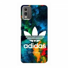 Чехлы Адидас для Нокиа С32 (AlphaPrint) Adidas-яркий - купить на Floy.com.ua