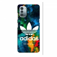 Чехлы Адидас для Нокиа G11 (AlphaPrint) Adidas-яркий - купить на Floy.com.ua