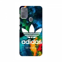 Чехлы Адидас для Мото G50 (AlphaPrint) Adidas-яркий - купить на Floy.com.ua