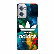 Чехлы Адидас для ВанПлас Норд СЕ 2 5G (AlphaPrint) Adidas-яркий - купить на Floy.com.ua