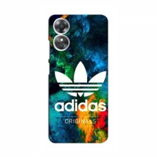 Чехлы Адидас для Оппо А17 (AlphaPrint) Adidas-яркий - купить на Floy.com.ua