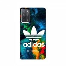 Чехлы Адидас для Оппо А55 (AlphaPrint) Adidas-яркий - купить на Floy.com.ua