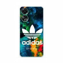 Чехлы Адидас для Оппо А58 (AlphaPrint) Adidas-яркий - купить на Floy.com.ua