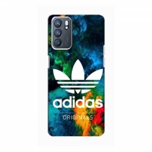 Чехлы Адидас для Оппо Рено 6 (4G) (AlphaPrint) Adidas-яркий - купить на Floy.com.ua