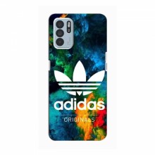 Чехлы Адидас для Оппо Рено 6 Зет (AlphaPrint) Adidas-яркий - купить на Floy.com.ua