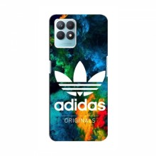 Чехлы Адидас для Реалми Нарзо 50 (AlphaPrint) Adidas-яркий - купить на Floy.com.ua