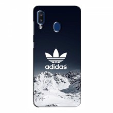 Чехлы Адидас для Самсунг А20 (2019) (AlphaPrint) Adidas 1 - купить на Floy.com.ua