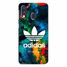 Чехлы Адидас для Самсунг А40 (2019) (AlphaPrint) Adidas-яркий - купить на Floy.com.ua