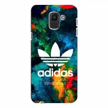 Чехлы Адидас для Samsung J6 2018 (AlphaPrint) Adidas-яркий - купить на Floy.com.ua