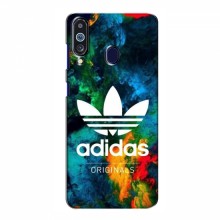 Чехлы Адидас для Самсунг М40 (AlphaPrint) Adidas-яркий - купить на Floy.com.ua