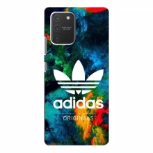 Чехлы Адидас для Самсунг С10 Лайт (AlphaPrint) Adidas-яркий - купить на Floy.com.ua