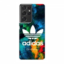 Чехлы Адидас для Самсунг S21 Ультра (AlphaPrint) Adidas-яркий - купить на Floy.com.ua