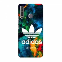 Чехлы Адидас для Техно Камон 12 Ейр (AlphaPrint) Adidas-яркий - купить на Floy.com.ua