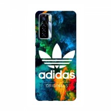 Чехлы Адидас для Техно Камон 17 Про (AlphaPrint) Adidas-яркий - купить на Floy.com.ua